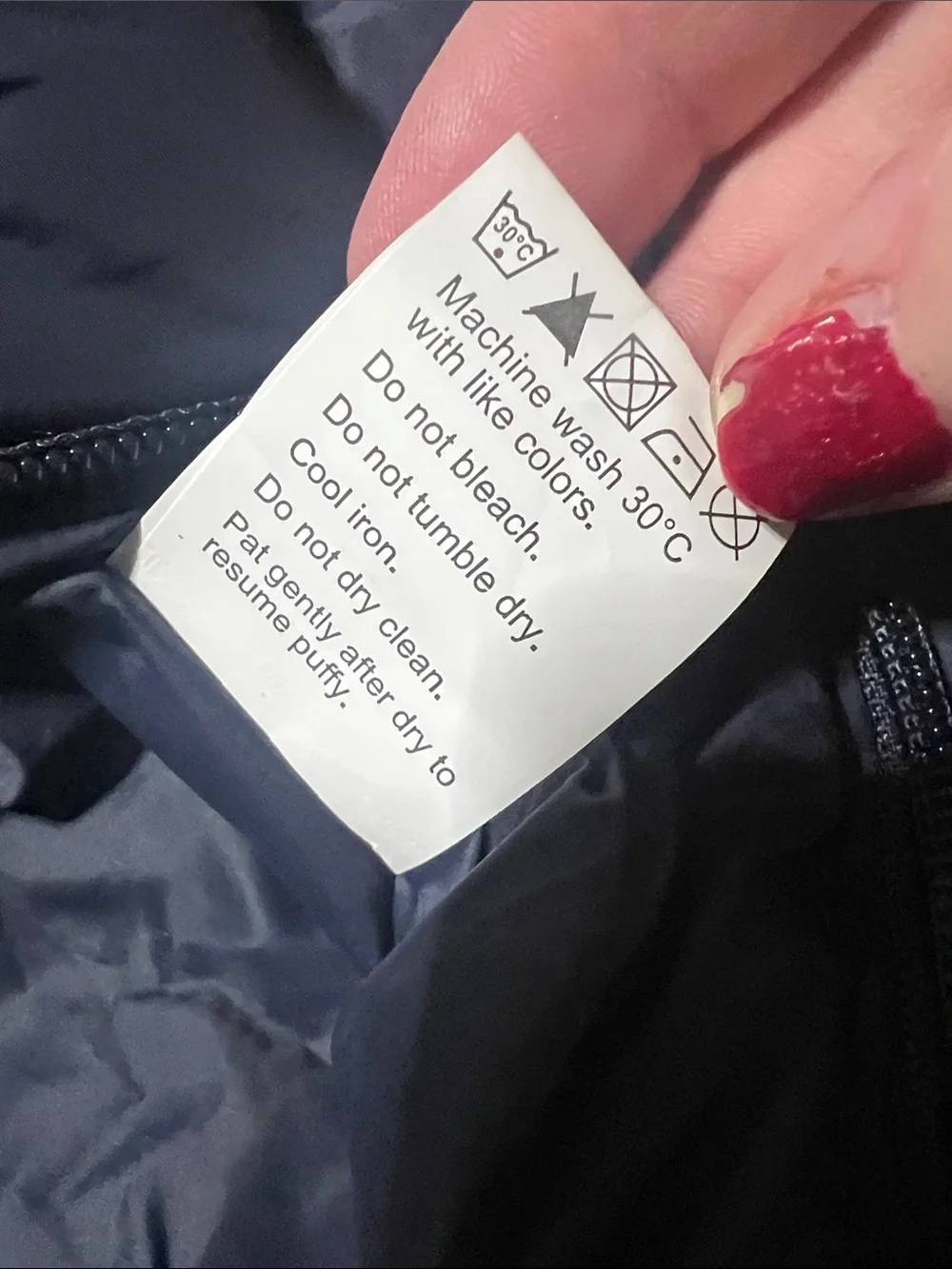 Outdoor Boutique Men's Navy Quilted Puffer Jacket (nwot)